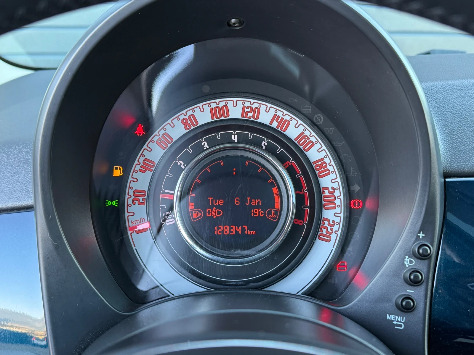 Fiat 500 1.2i LED, EURO 6B, * 128 000��* KTEO OK, COC! ���! | Mobile.bg � ����������� 12