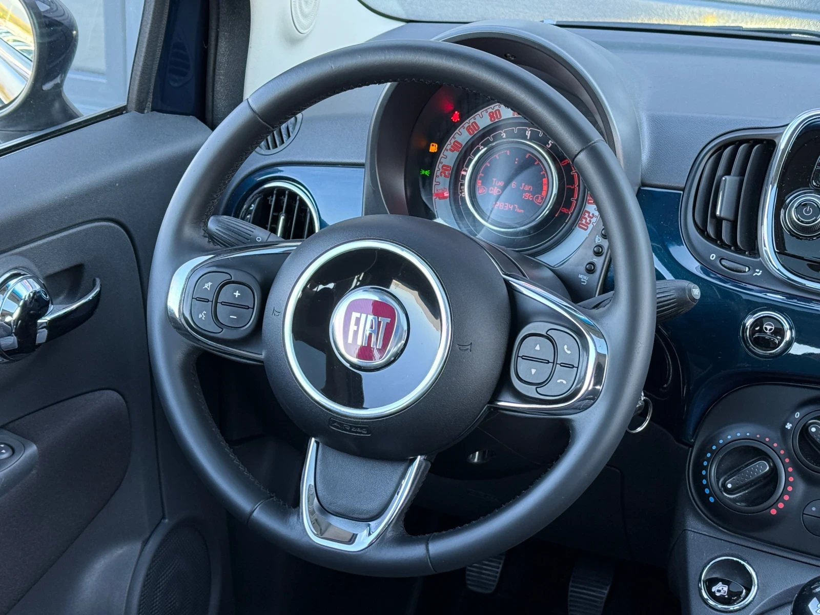 Fiat 500 1.2i LED, EURO 6B, * 128 000��* KTEO OK, COC! ���! | Mobile.bg � ����������� 9