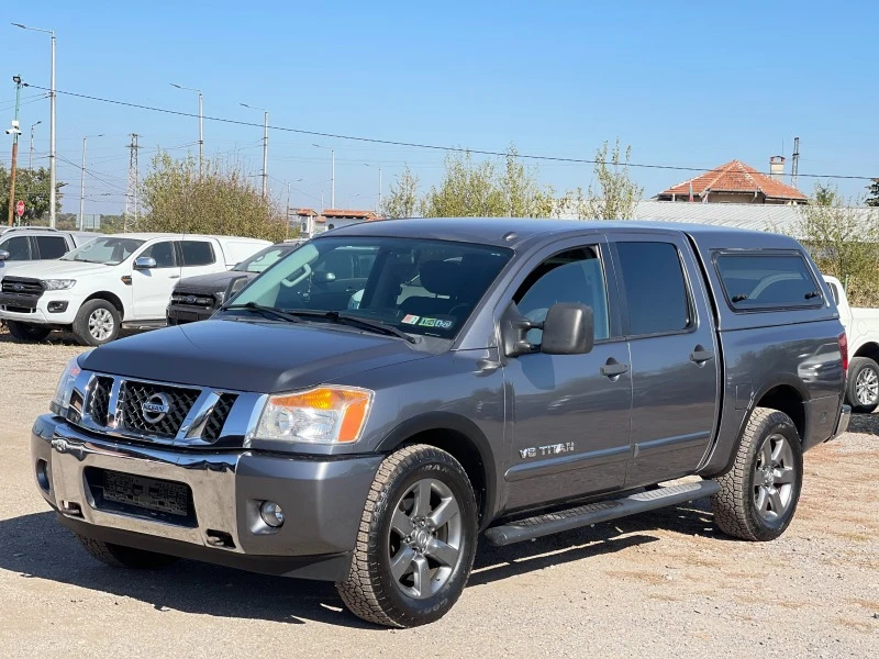 Nissan Titan crew cab 5.6 V8 4PRO 4x4, снимка 1 - Автомобили и джипове - 42793685