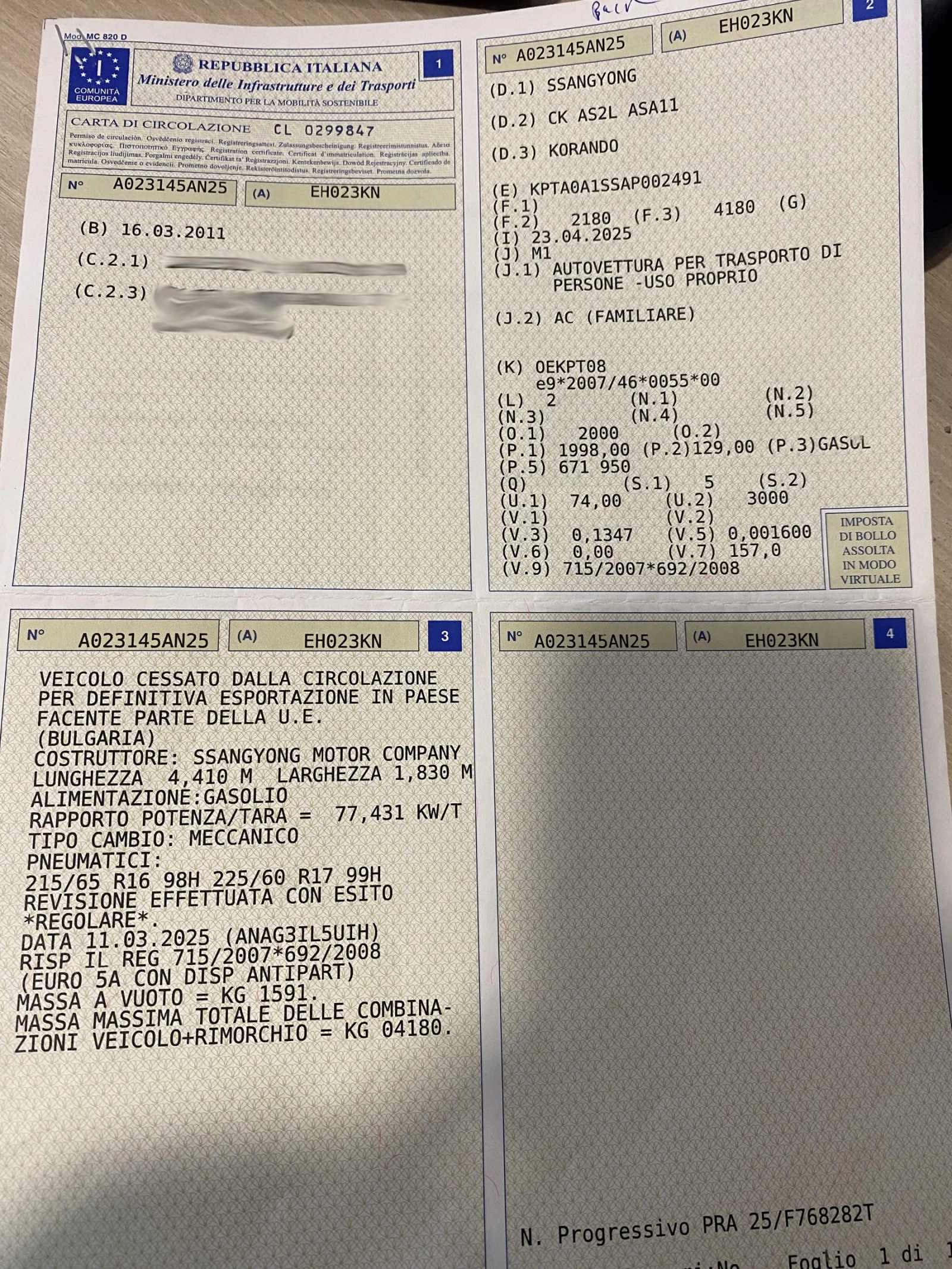 SsangYong Korando 2.0e-XDI 171.!!!! | Mobile.bg   17