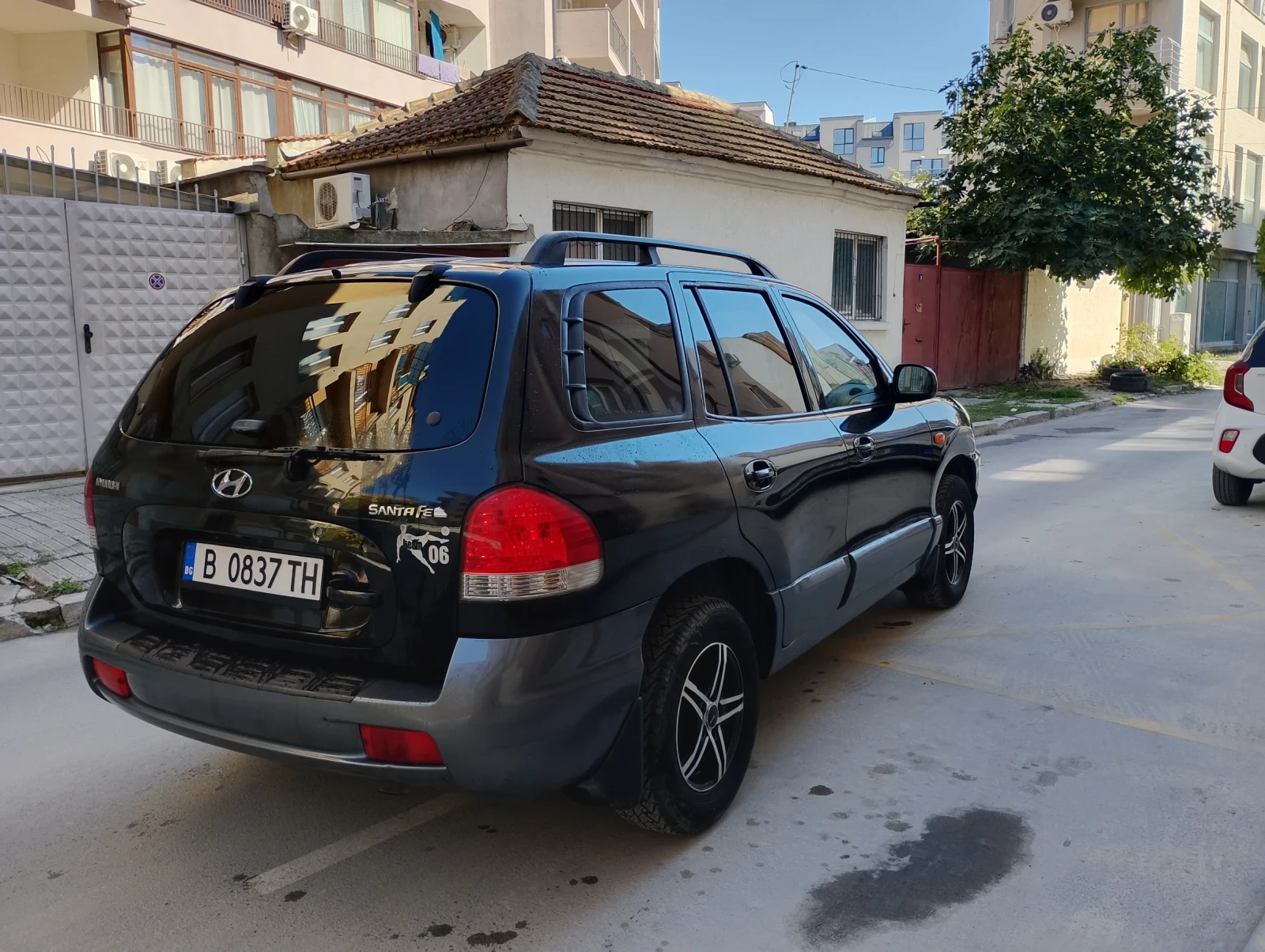 Hyundai Santa fe 2.4 Бензин Климатроник Нови гуми Кожа Подгреви 