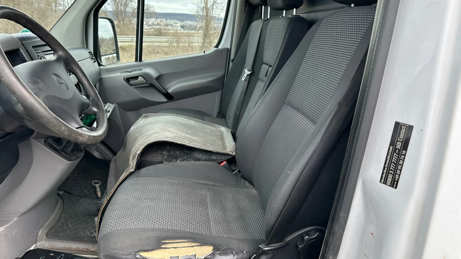 Mercedes-Benz Sprinter 313 CDI MAXI ПРОБЛЕМ В МОТОРА, снимка 7 - Бусове и автобуси - 53766768