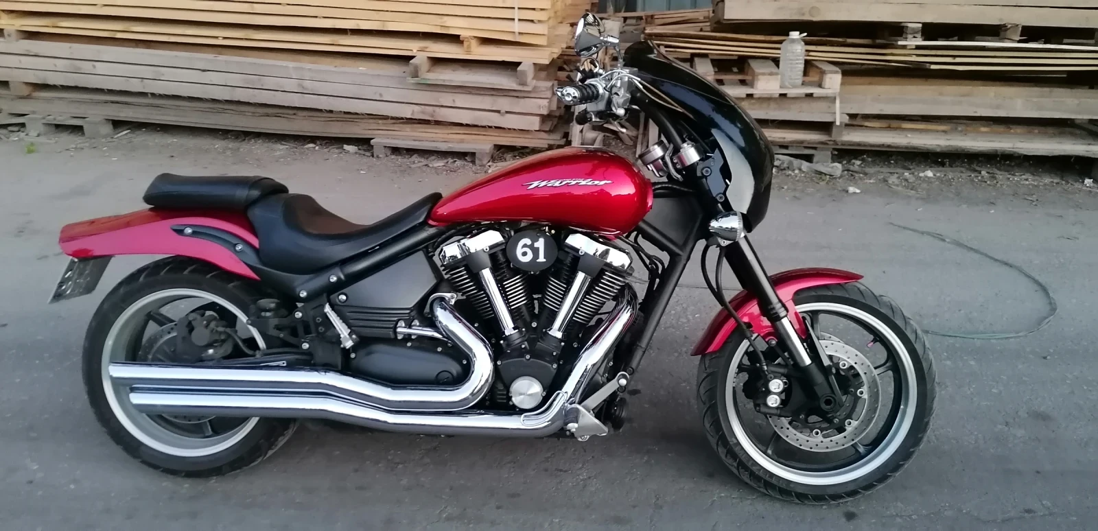 Yamaha Warrior xvRoadStar warrior , снимка 6 - Мотоциклети и мототехника - 55273604