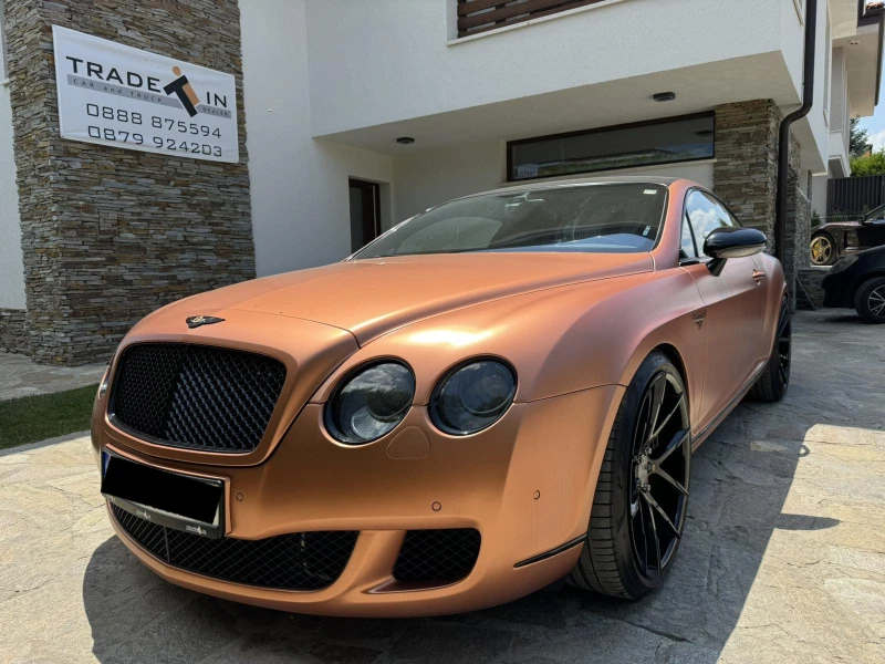 Bentley Continental gt 6.0 W12 Twin Turbo, снимка 1 - Автомобили и джипове - 48589091