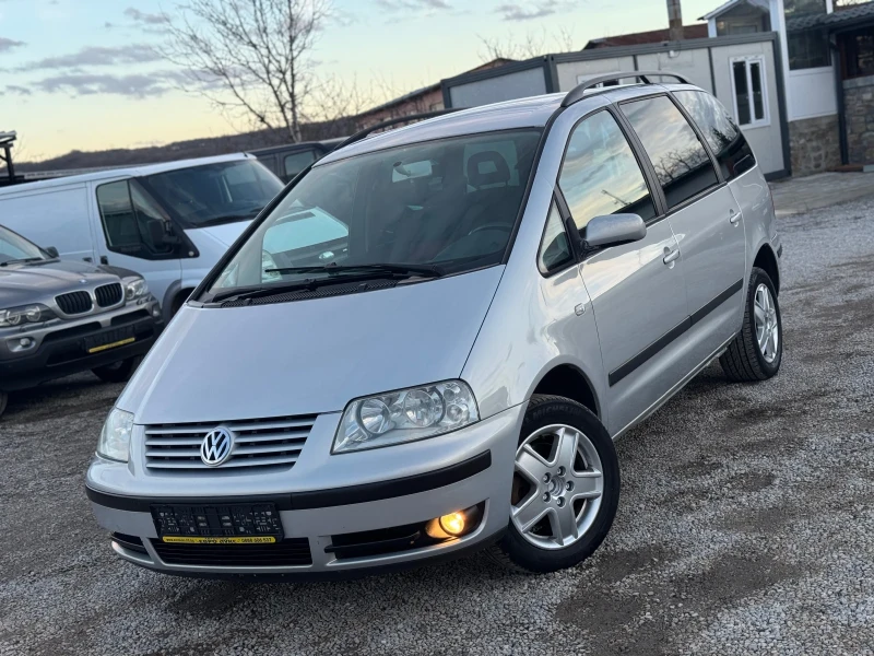 VW Sharan 2.0i 116кс 6с FaceLift 7-МЕСТА КЛИМАТРОНИК , снимка 3 - Автомобили и джипове - 48633068