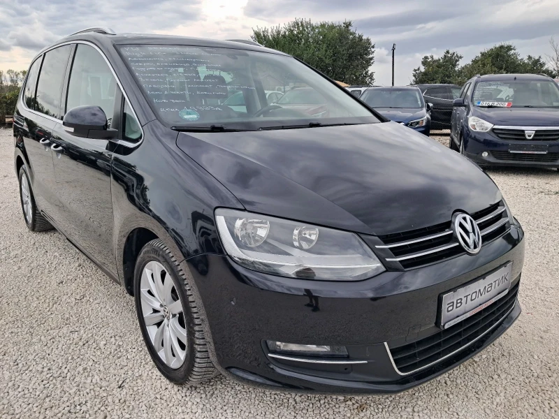 VW Sharan 2.0TDI 170к.с DSG, HIGH LINE, 7 места, Като нов, снимка 3 - Автомобили и джипове - 51751016