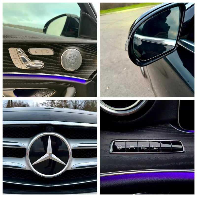 Mercedes-Benz E 220 * 4 Matic* Full* AMG Line* , снимка 14 - Автомобили и джипове - 53528366