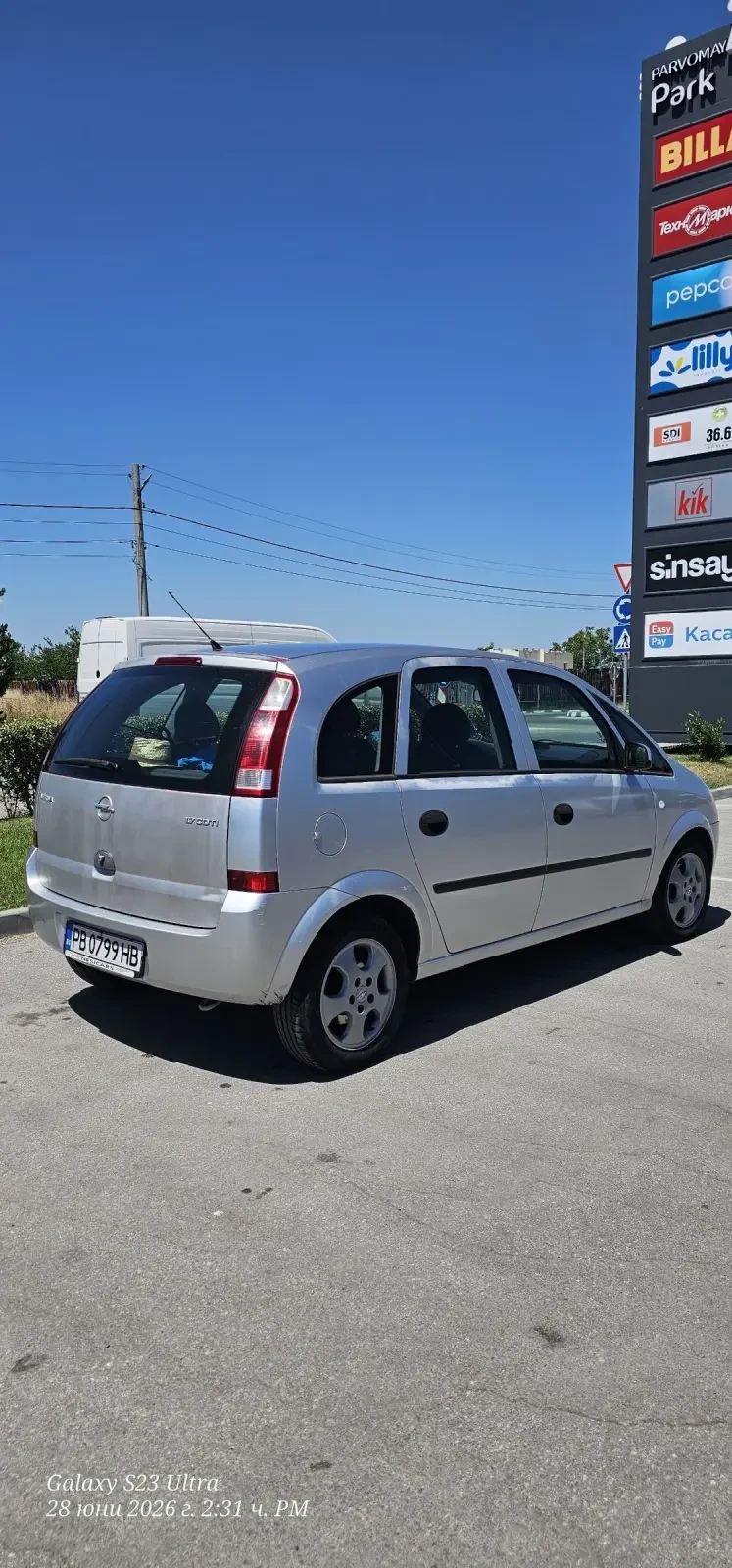 Opel Meriva 0пел мерива 1.7 , снимка 4 - Автомобили и джипове - 55149288