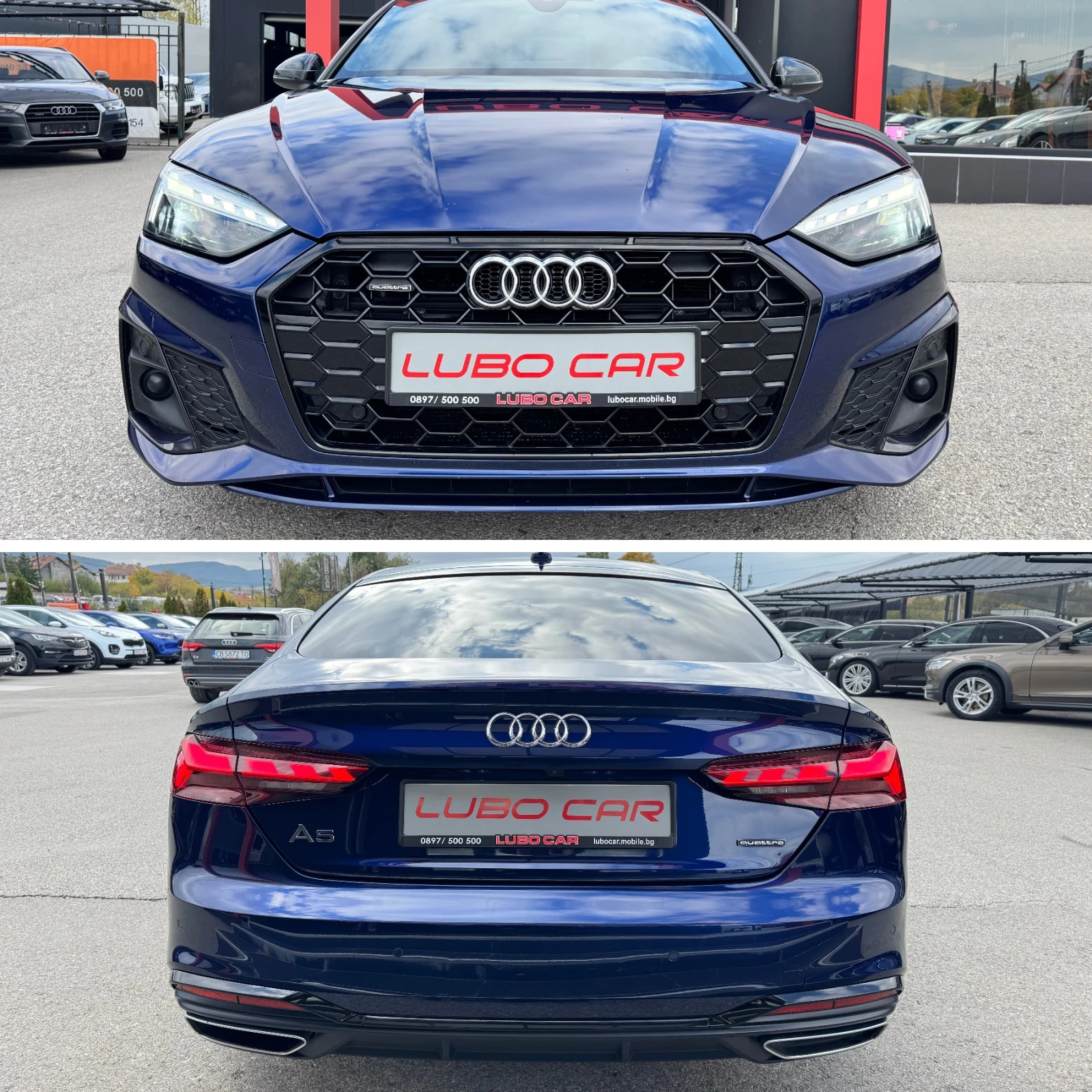 Audi A5 2.0D-QUATTRO-FACELIFT-FULL LED-DIGITAL-KEYLESS-TOP - изображение 7