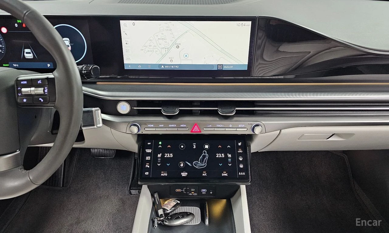 Hyundai Grandeur HYBRID* EXCLUSIVE* ХЕДЪП* ОБДУХВАНЕ* LANE* ASSIST*, снимка 9 - Автомобили и джипове - 54576017