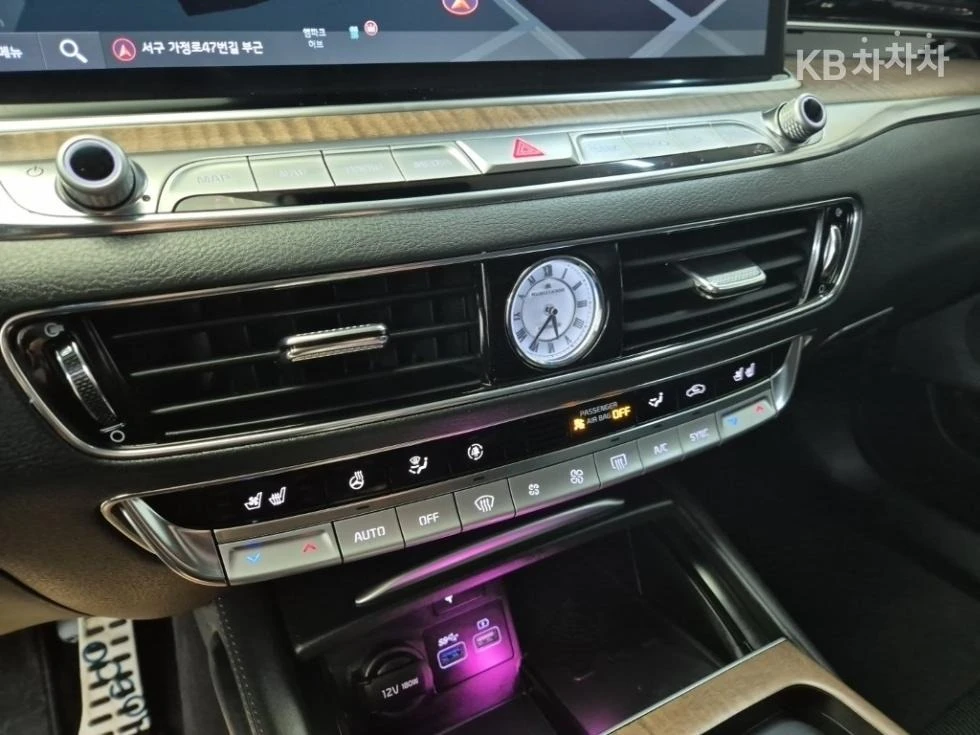 Kia K9 3.8* 4x4* 360* ОБДУХВАНЕ* ХЕДЪП, снимка 9 - Автомобили и джипове - 54897907