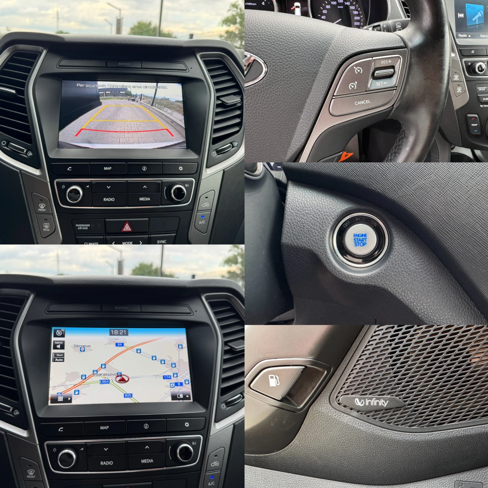 Hyundai Santa fe 2.2CRDi 4WD //Keyless/ | Mobile.bg   15