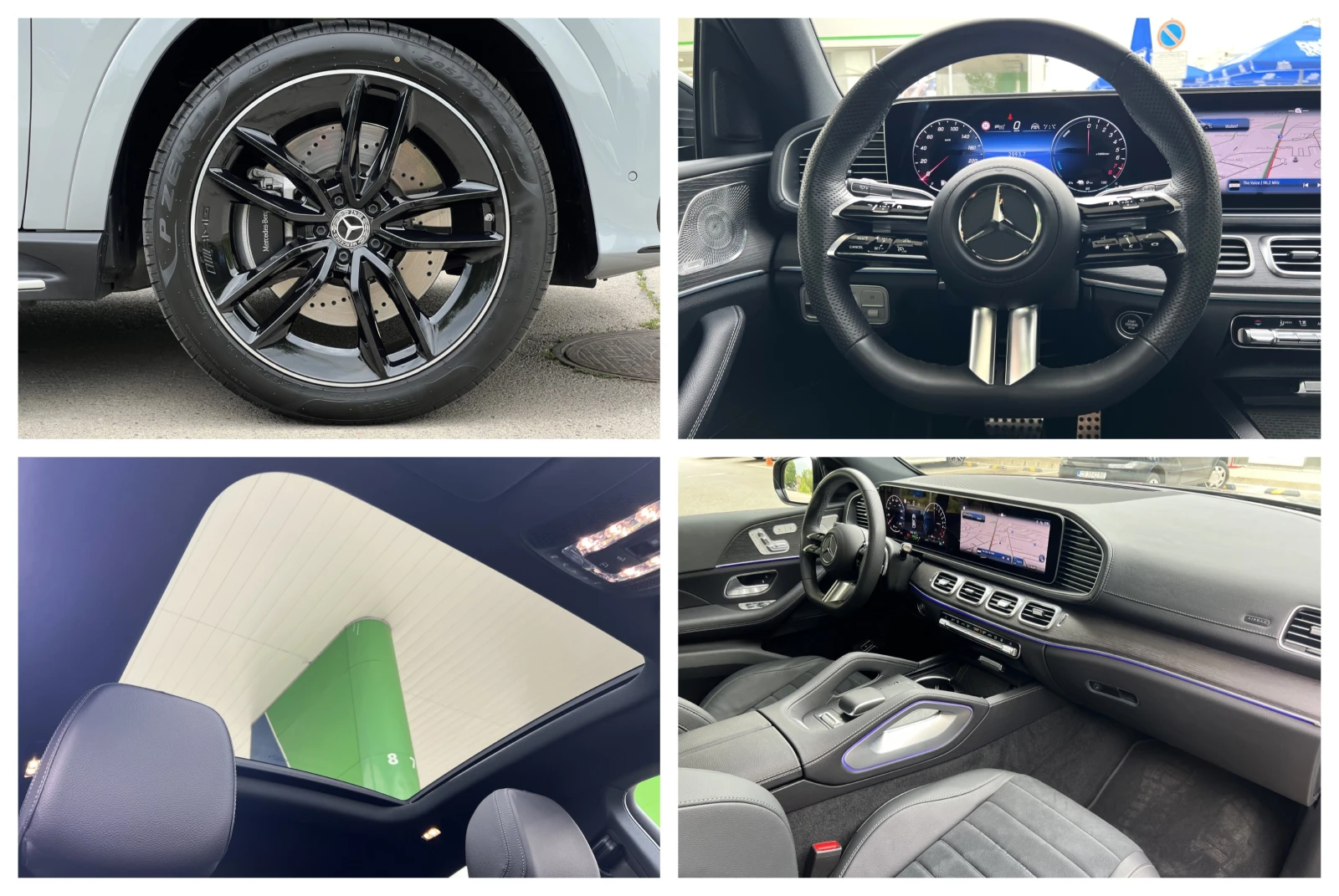 Mercedes-Benz GLE 400 e / COUPE / AMG / NIGHT / BURM / MULTIBEAM / 360, снимка 16 - Автомобили и джипове - 55687850