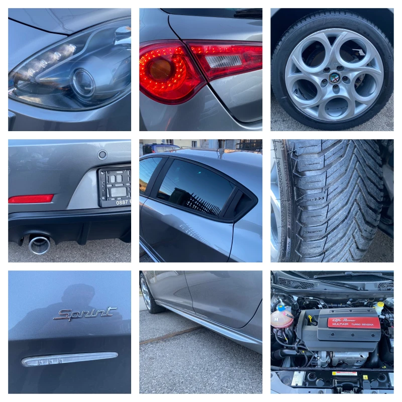 Alfa Romeo Giulietta 1.4TURBO-170ks-AUTOMATIK-SPRINT-EURO6B-PDC-FACELIF, снимка 17 - Автомобили и джипове - 49579028