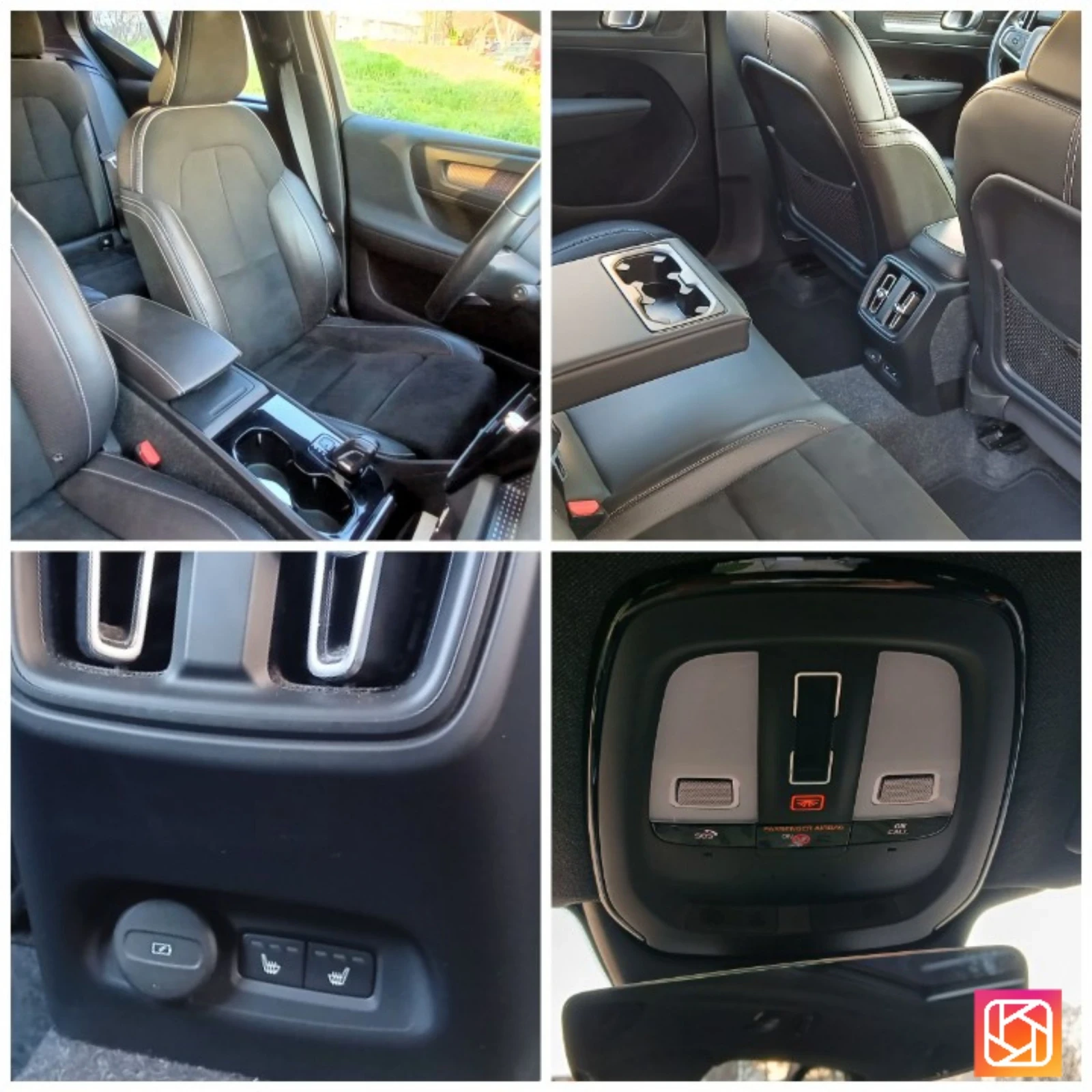 Volvo XC40 R-Design, AWD, 408к.с, cam360, Панорама, Алкантара, снимка 15 - Автомобили и джипове - 54175531