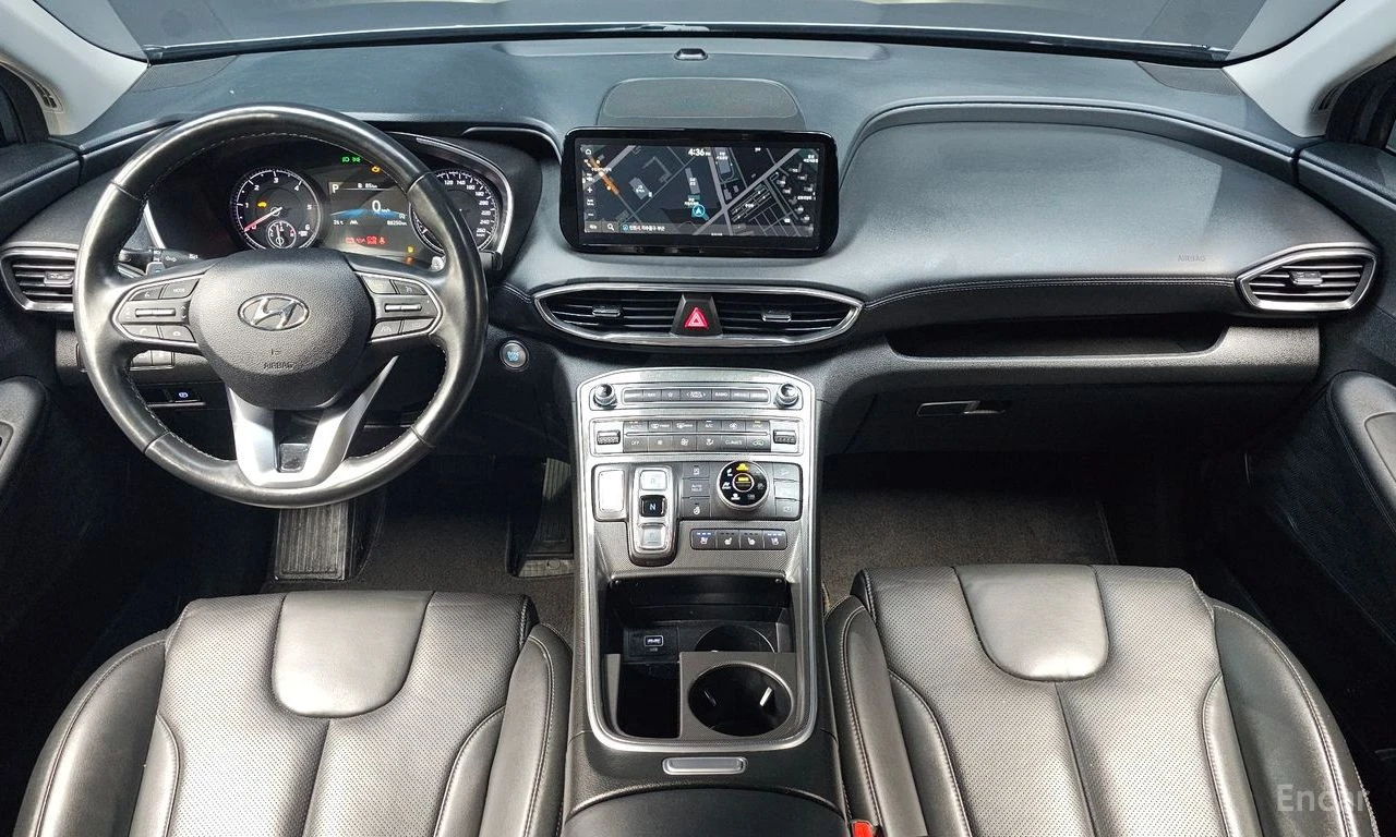 Hyundai Santa fe 2.2D Exclusive 4x4* КАМЕРА* ПОДГРЕВ* ОБДУХВАНЕ* , снимка 8 - Автомобили и джипове - 55431206