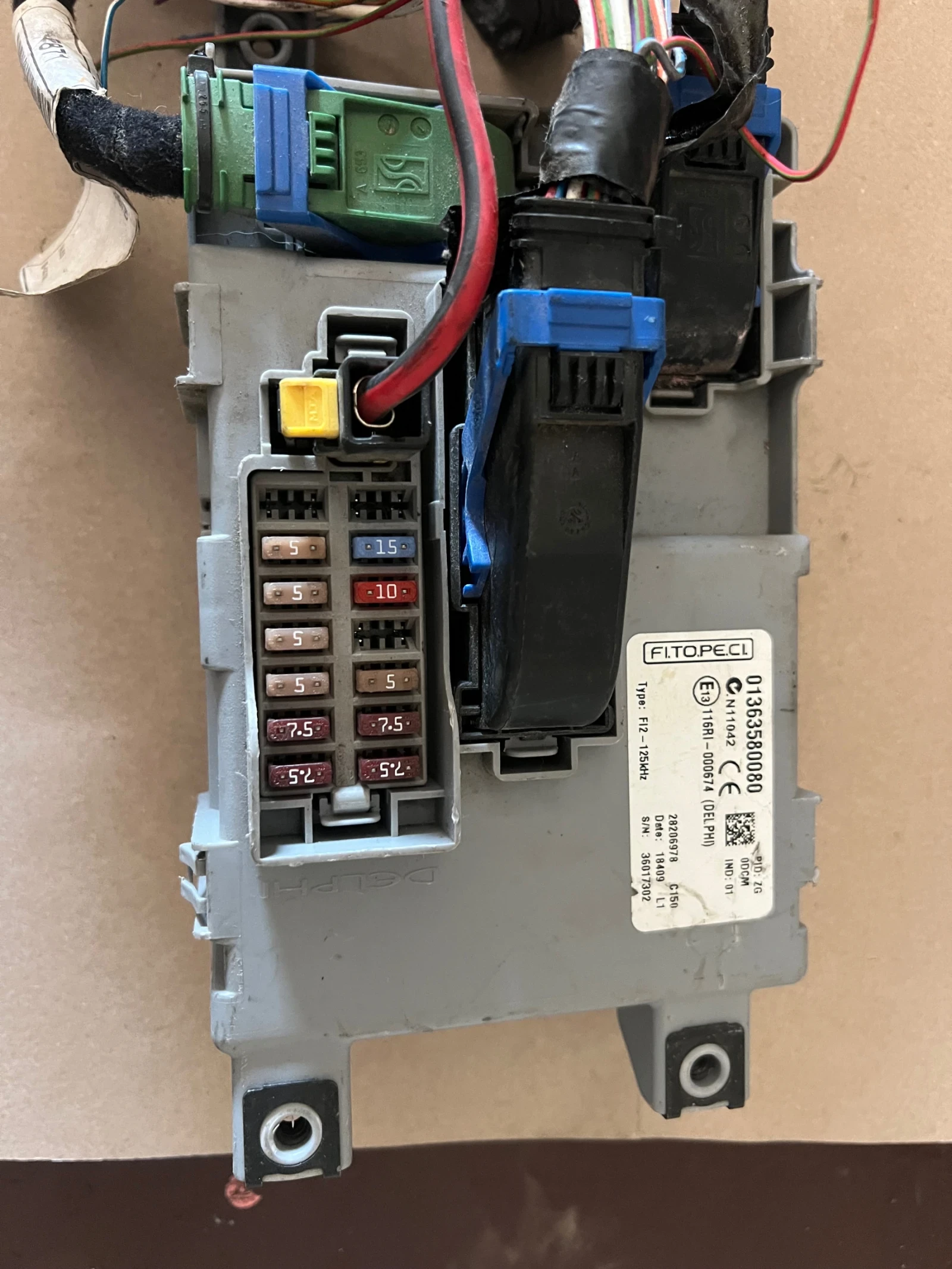 01363580080 BCM ����� PEUGEOT CITROEN    116RI-000674 Delphi 28206978  | Mobile.bg � ����������� 2