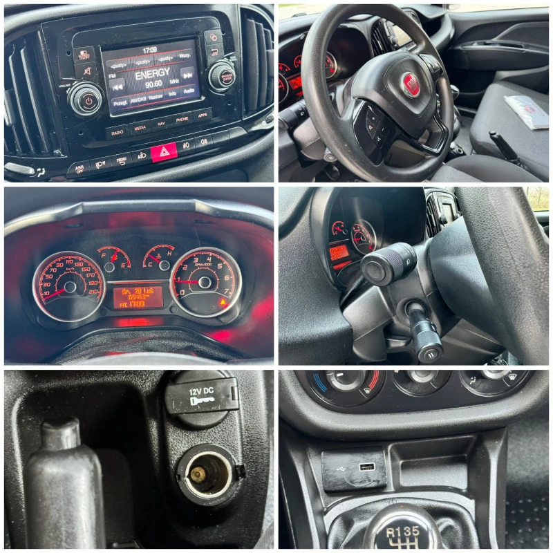 Fiat Doblo NAVI/PARKTRONIK/KLIMA/!!65.000KM!! TOP, снимка 15 - Автомобили и джипове - 47179014