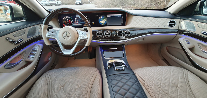Mercedes-Benz S 560 LONG - 4MATIC, снимка 11 - Автомобили и джипове - 45813153