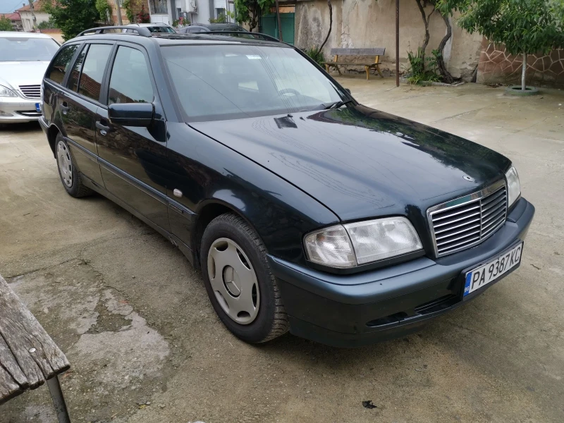 Mercedes-Benz C 200 Компресор 192HP + ГАЗ, снимка 1 - Автомобили и джипове - 49355779