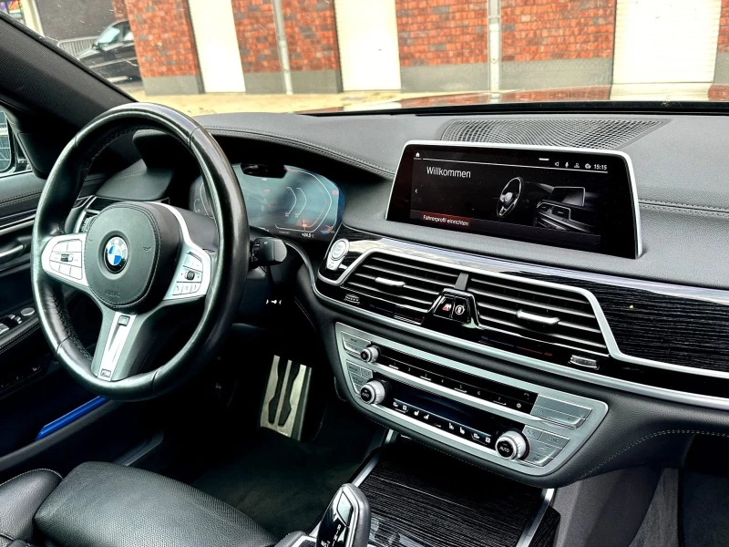 BMW 740 D XDRIVE ОЧАКВАН ВНОС FULL M PACK ЛИЗИНГ 100%, снимка 14 - Автомобили и джипове - 51346131
