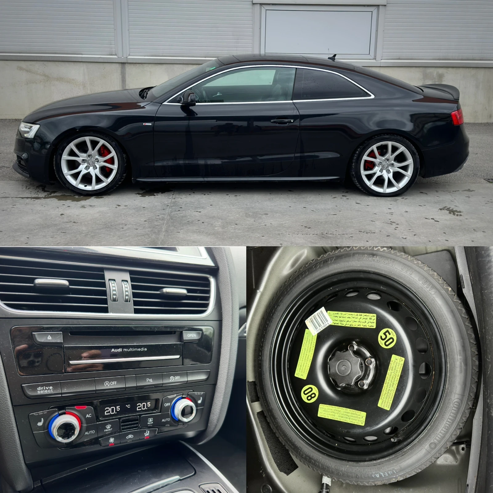 Audi A5 3.0TDI QUATTRO 3хS-Line* Подгрев, снимка 12 - Автомобили и джипове - 54882673