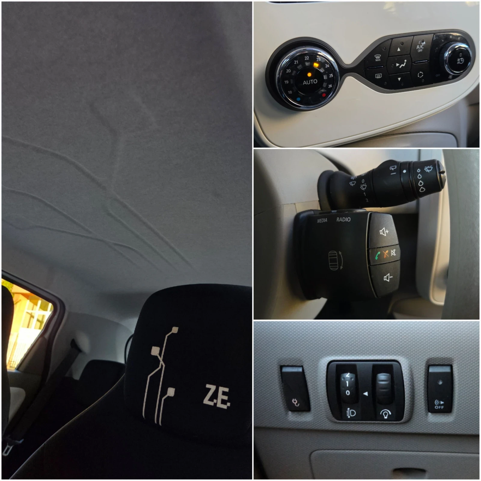 Renault Zoe R240 22 kWh * Термопомпа * Собствена батерия, снимка 12 - Автомобили и джипове - 56300175