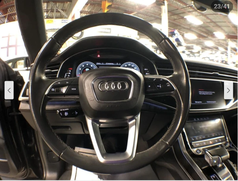 Audi Q8 MATRIX* S* LINE* ДИСТРОНИК* ОБДУХВАНЕ* 360КАМЕРА* , снимка 8 - Автомобили и джипове - 51979341