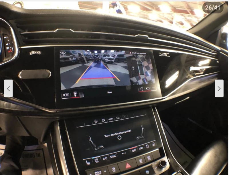 Audi Q8 MATRIX* S* LINE* ДИСТРОНИК* ОБДУХВАНЕ* 360КАМЕРА* , снимка 9 - Автомобили и джипове - 51979341