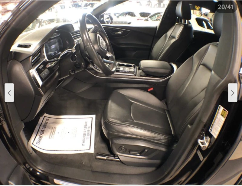 Audi Q8 MATRIX* S* LINE* ДИСТРОНИК* ОБДУХВАНЕ* 360КАМЕРА* , снимка 11 - Автомобили и джипове - 51979341