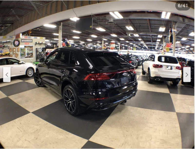 Audi Q8 MATRIX* S* LINE* ДИСТРОНИК* ОБДУХВАНЕ* 360КАМЕРА* , снимка 4 - Автомобили и джипове - 51979341