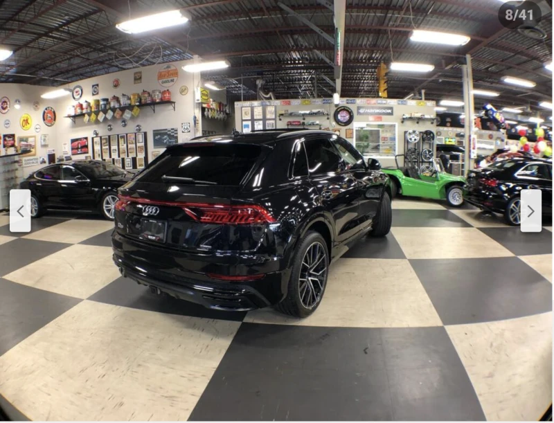 Audi Q8 MATRIX* S* LINE* ДИСТРОНИК* ОБДУХВАНЕ* 360КАМЕРА* , снимка 5 - Автомобили и джипове - 51979341