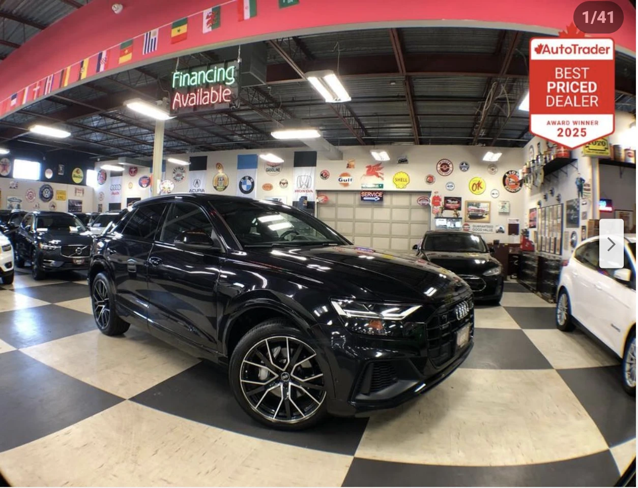 Audi Q8 MATRIX* S* LINE* ДИСТРОНИК* ОБДУХВАНЕ* 360КАМЕРА* , снимка 1