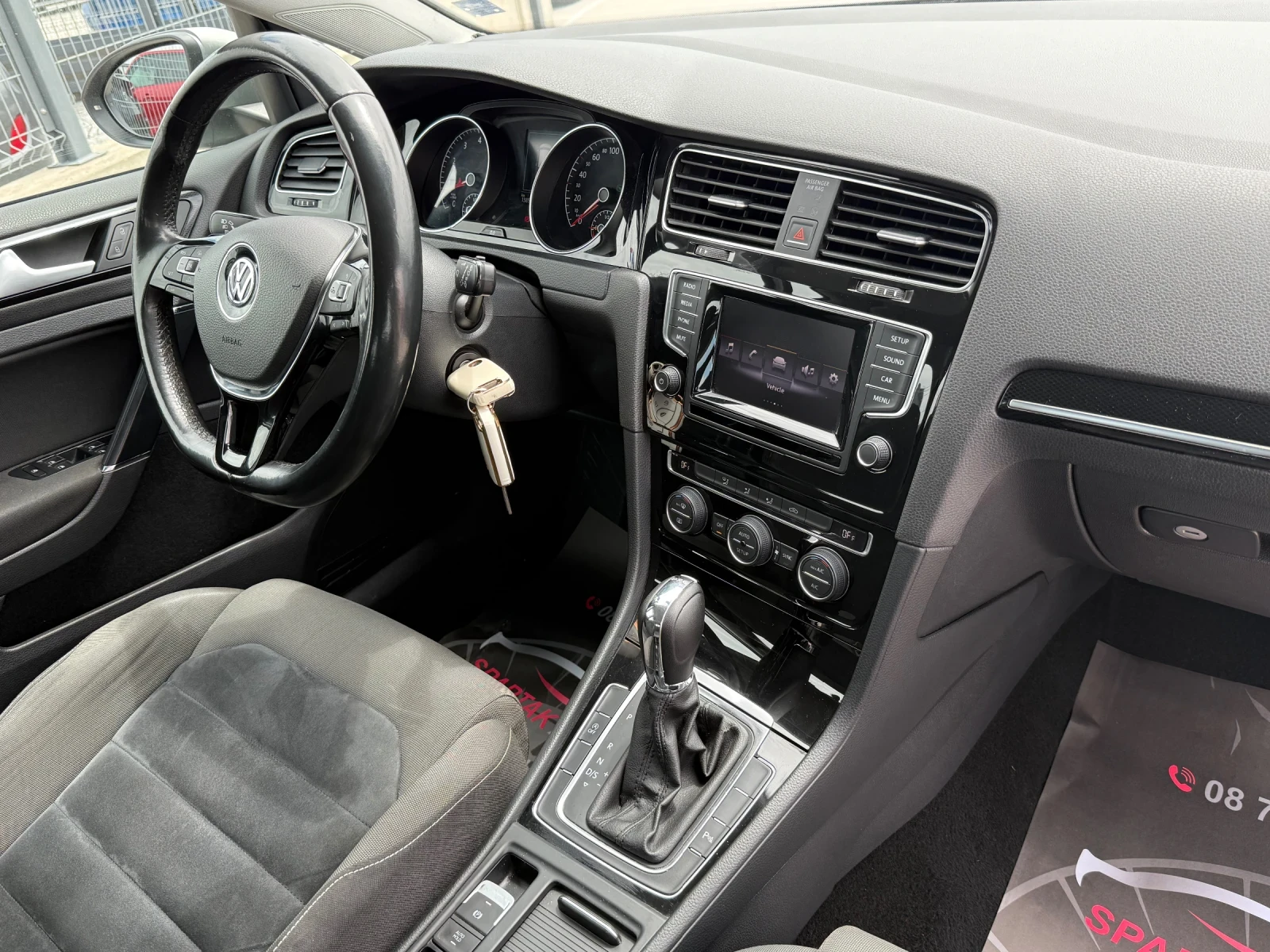 VW Golf 1.4* LPG* 2015г* АВТОМАТИК* 129.000КМ* НОВ* СЕРВИЗ, снимка 14 - Автомобили и джипове - 54896171