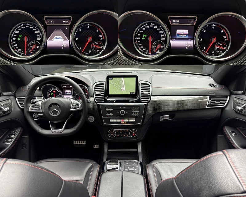 Mercedes-Benz GLE Coupe 350 d/AMG/360/Пълна История Mercedes/NightPackage, снимка 6 - Автомобили и джипове - 52582387