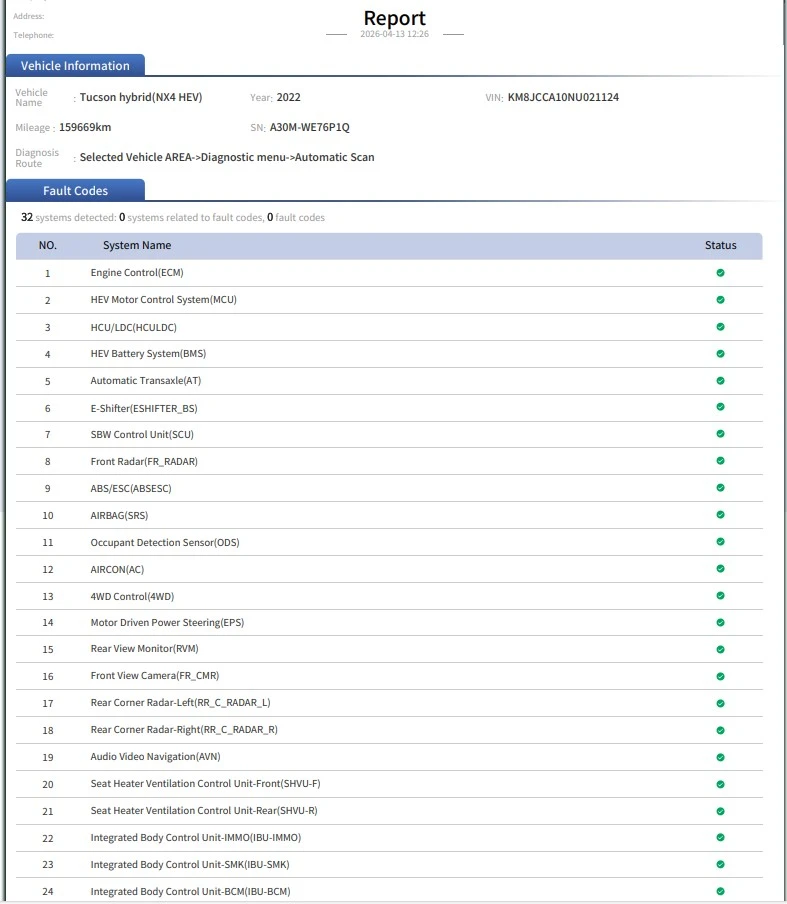 Hyundai Tucson HEV Luxury 230 к.с. HTRAC AWD VIN Carfax / без ПТП, снимка 17 - Автомобили и джипове - 53275036