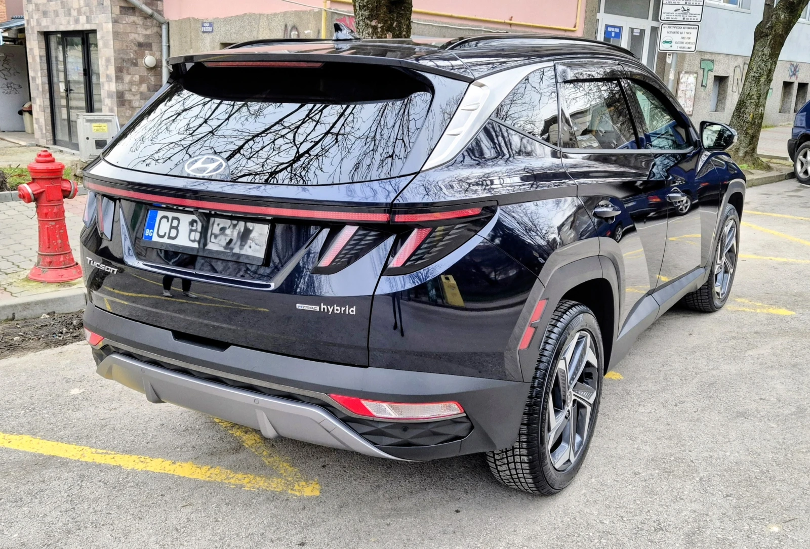 Hyundai Tucson HEV Luxury 230 к.с. HTRAC AWD VIN Carfax / без ПТП, снимка 5 - Автомобили и джипове - 53275036