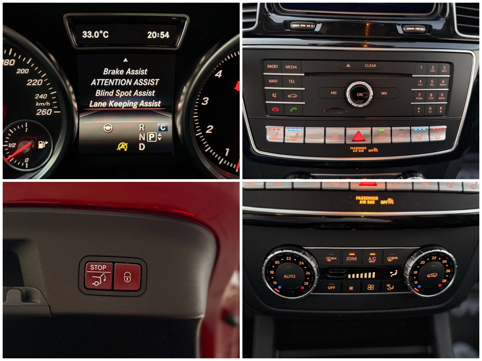 Mercedes-Benz GLE 400 COUPE= 4-MATIC= AMG= DISTRONIC= KEYLES GO= PANO, снимка 17 - Автомобили и джипове - 55480474