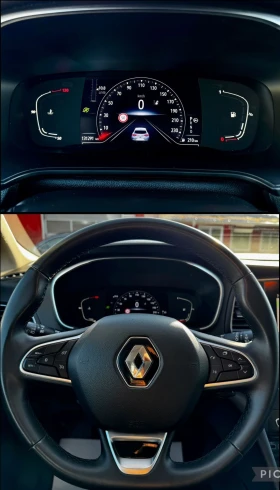 Renault Megane 1.5dCi, АВТОМАТ, ДИГИТАЛНО ТАБЛО, FACELIFT, FULL , снимка 12