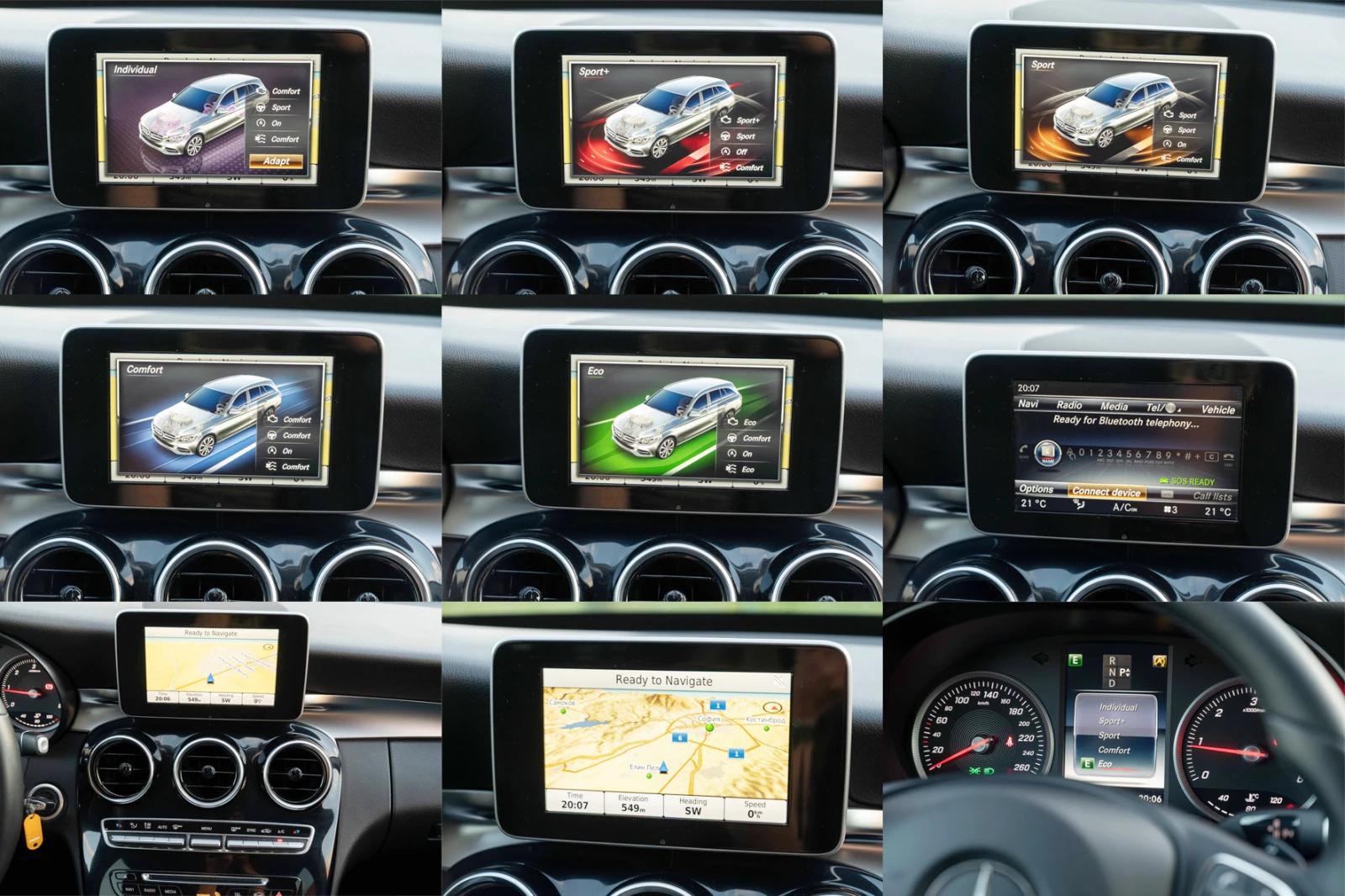 Mercedes-Benz C 220 200d* 136. LED* *  | Mobile.bg   13