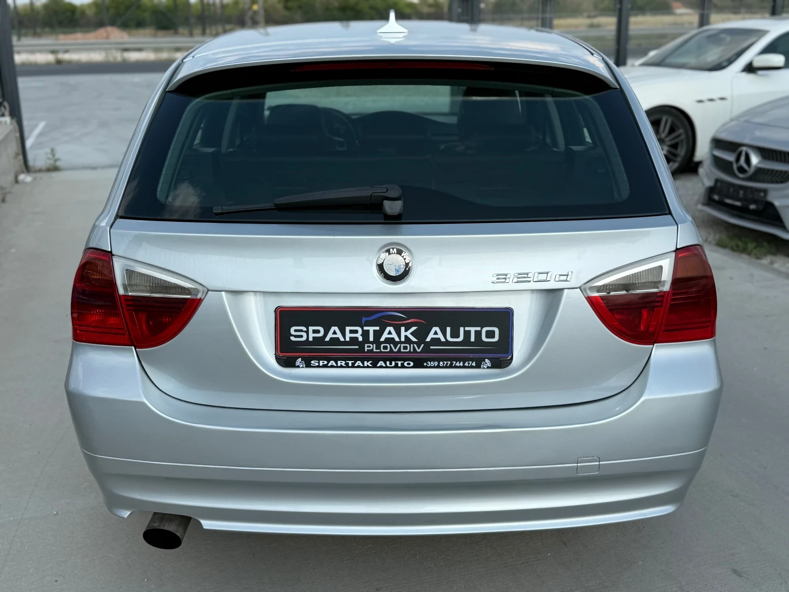 BMW 320 D* 2008г* АВТОМАТИК* КОЖА* НАВИ* 164к.с*  - изображение 5