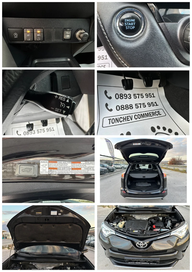 Toyota Rav4 2.0-d4d-165.000km-LED-XENON-BI XENON-KOJA-KAMERA, снимка 17 - Автомобили и джипове - 47778452