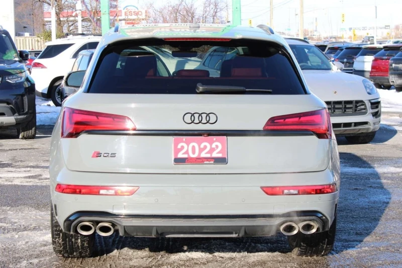 Audi SQ5 3.0T Progressiv Quattro Red Interior, снимка 6 - Автомобили и джипове - 53361524