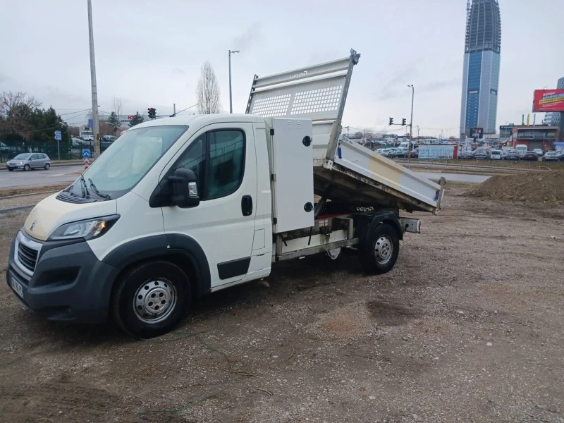 Peugeot Boxer 2.2HDI-EURO6-самосвал, снимка 1 - Бусове и автобуси - 39859694