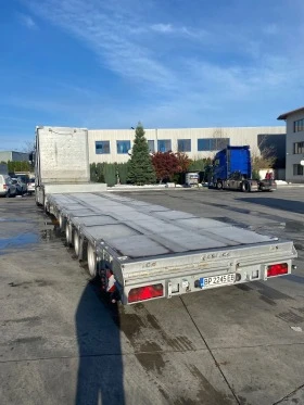 Полуремарке Други Meusburger 4оси, за извънгабаритна и тежка техникa, снимка 1