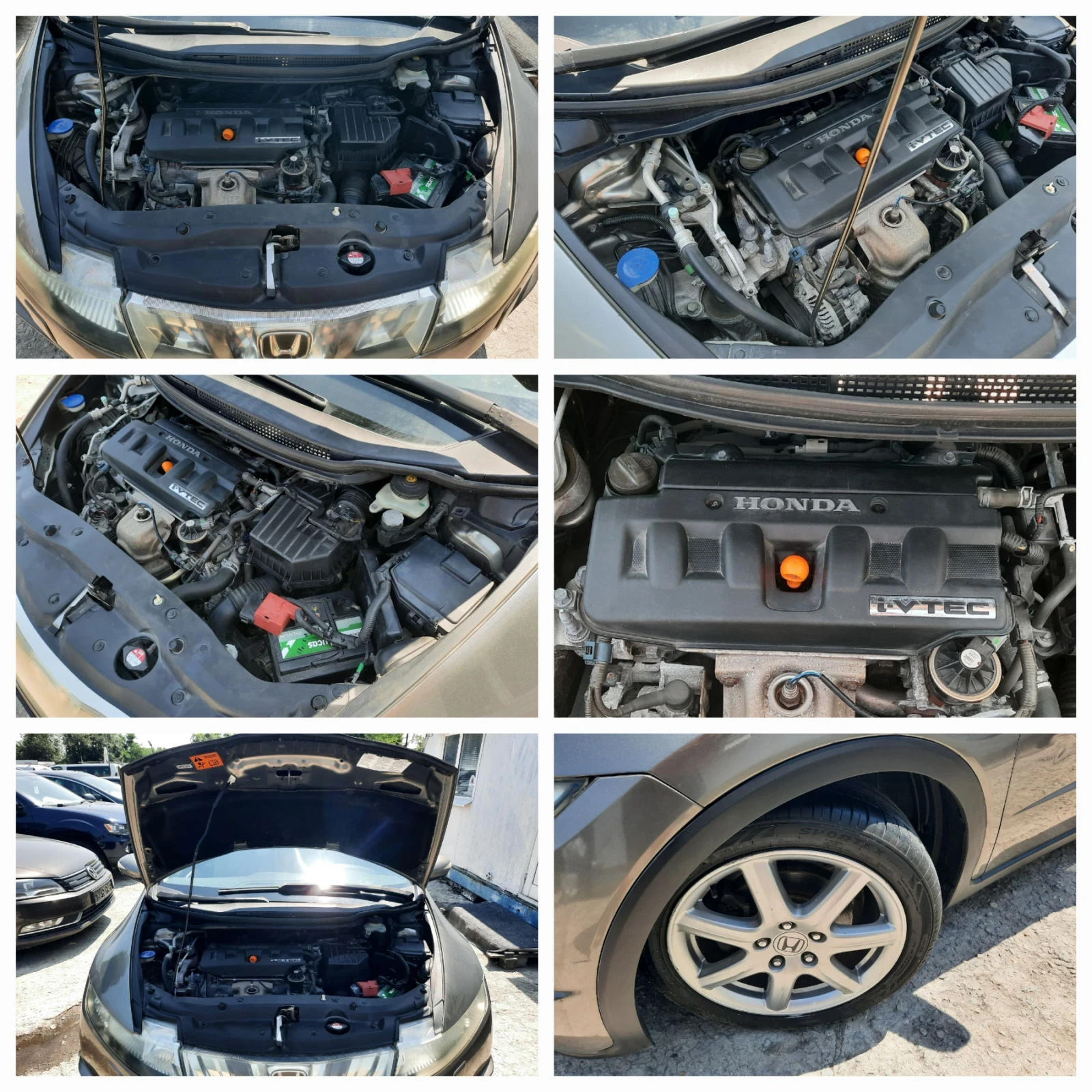 Honda Civic 1.8i NAVI FUL, снимка 15 - Автомобили и джипове - 55353906