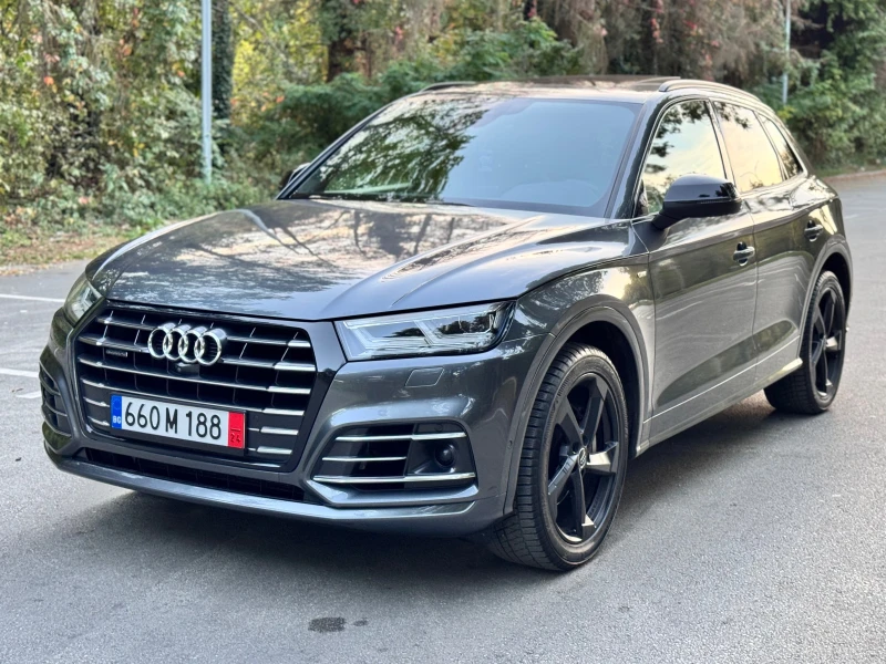 Audi Q5 2.0TDI* S-LINE* CAM360* PANO* DIST* ВЪЗДУХ* FULL* , снимка 1 - Автомобили и джипове - 47441457