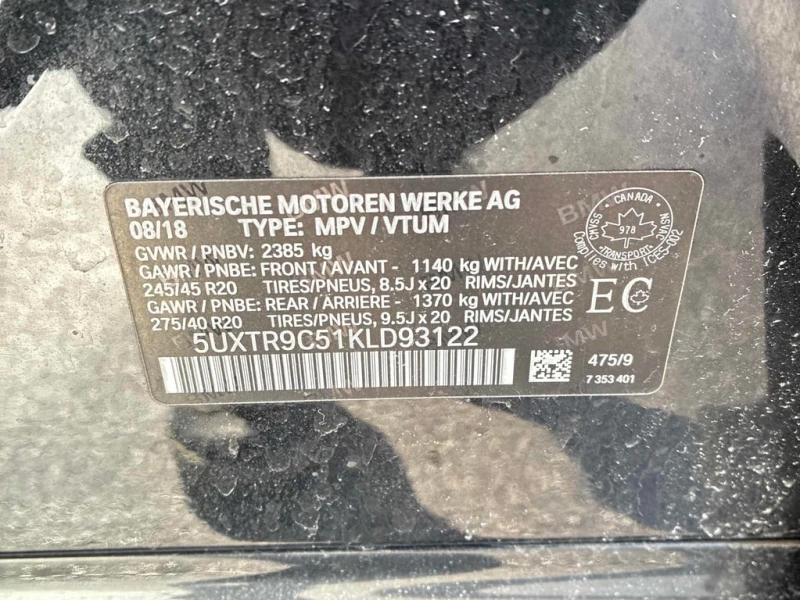 BMW X3 * xDrive30i * CARFAX * ЦЕНА ДО БГ, снимка 12 - Автомобили и джипове - 53260991