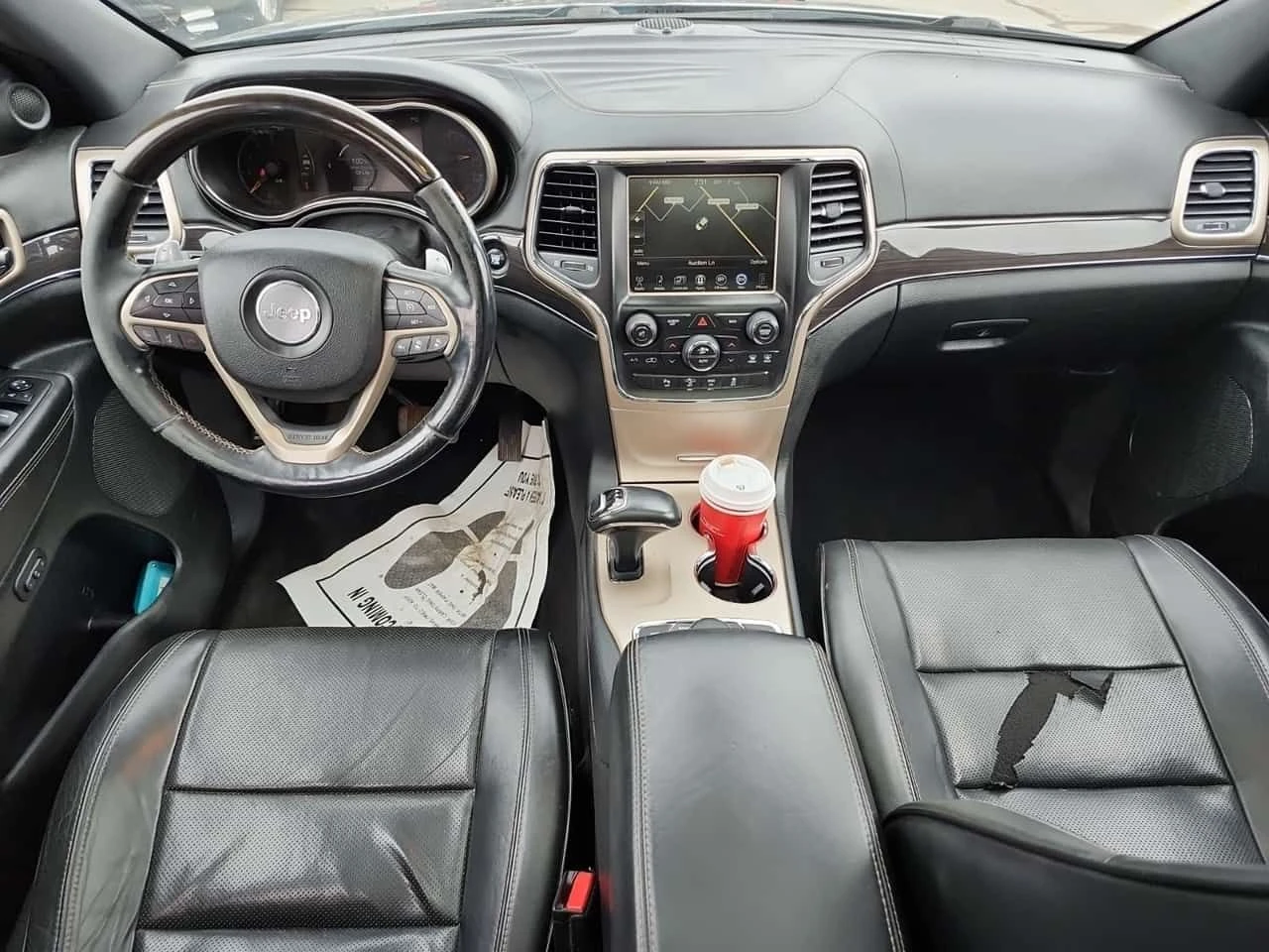 Jeep Grand cherokee OVERLAND| PANORAMA| ПОДГРЕВИ| ОБДУХВАНЕ| CARFAX, снимка 10 - Автомобили и джипове - 54193489