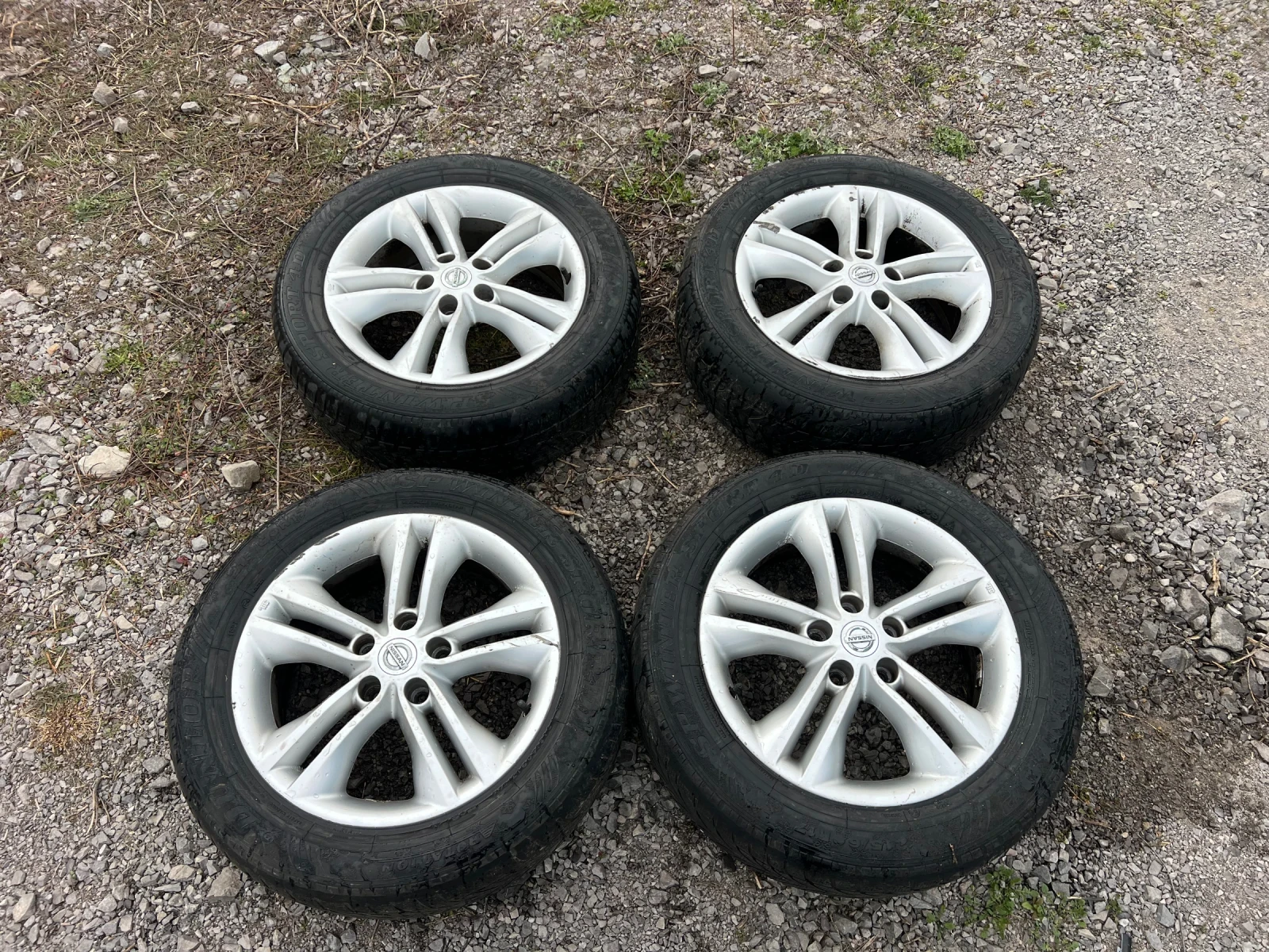 Гуми с джанти Dunlop 215/60R17, снимка 3 - Гуми и джанти - 53930104